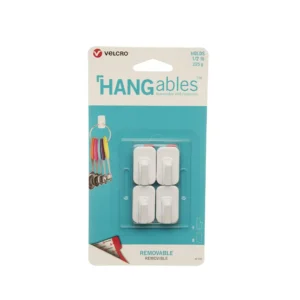 Ganchos con Adhesivo Removible HANGABLES® Marca VELCRO®