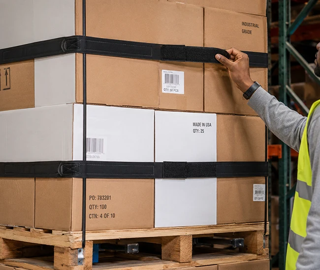 cinta velcro para logistica RDG Solutions contactel